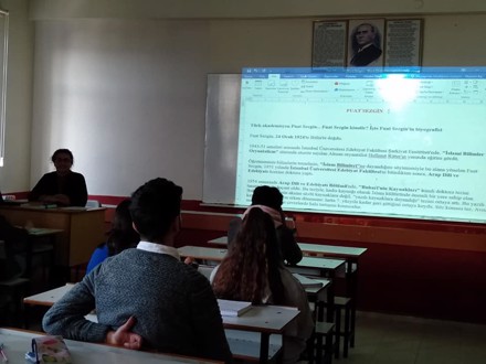 Yüksekokulumuzda Bozkır Kyk ile Ortaklaşa Seminerler Yapılmaktadır